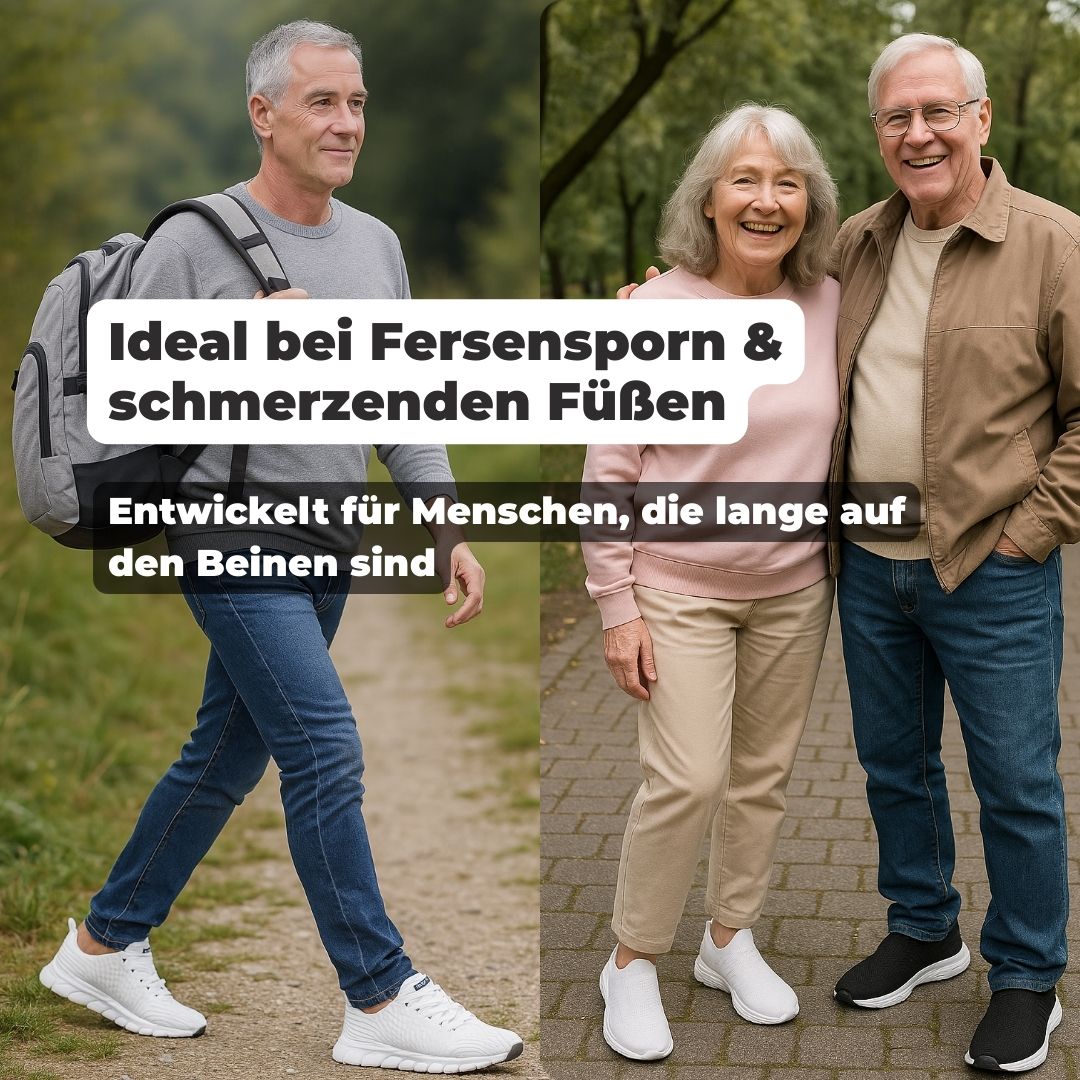 Orthopädische Sneaker Ultra 3.0 Ideal für Fersensporn