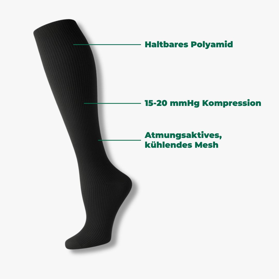 Medizinische Kompressionsstrümpfe gegen Krampfadern
