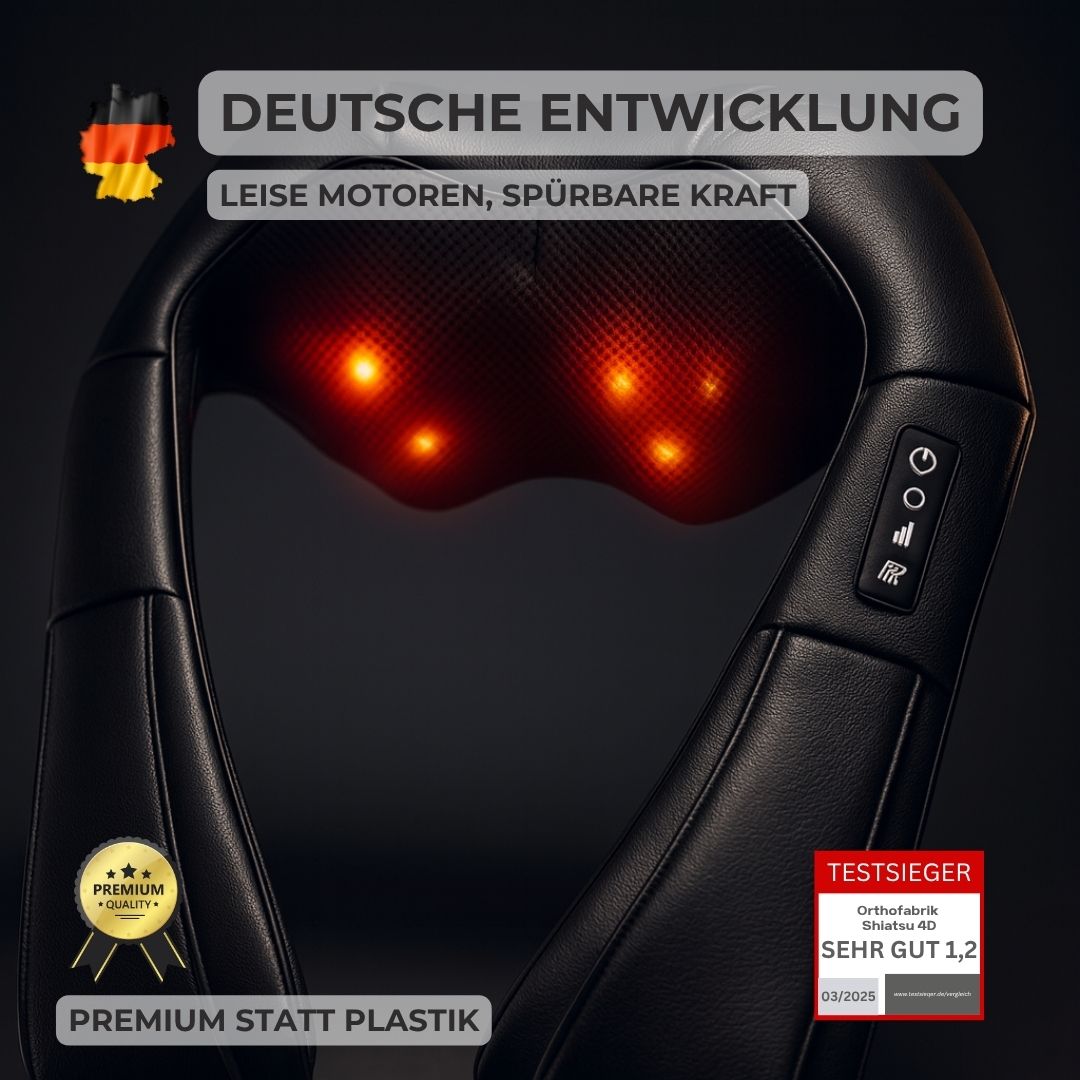 Orthofabrik® Shiatsu Massagegerät Pro