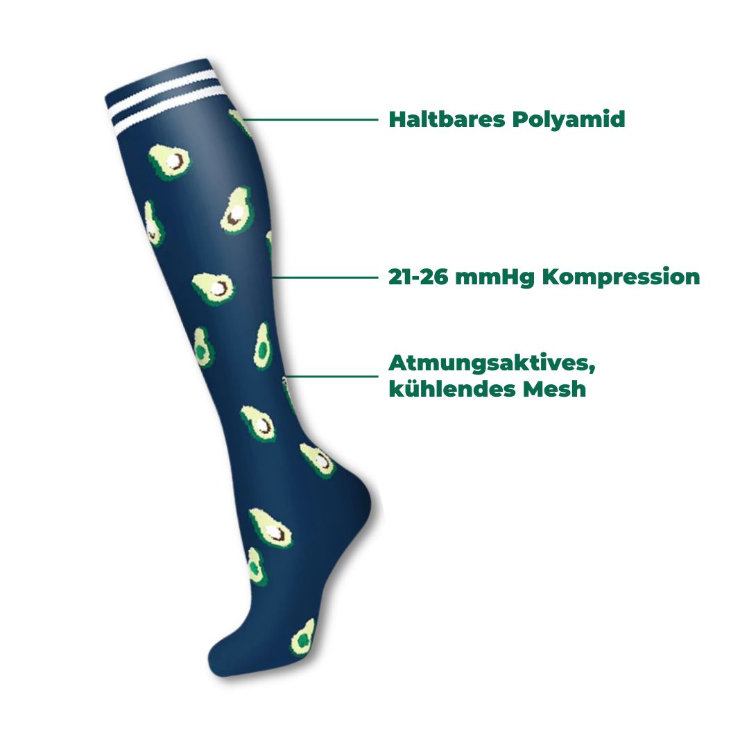 Orthopädische Kompressionsstrümpfe Colorful