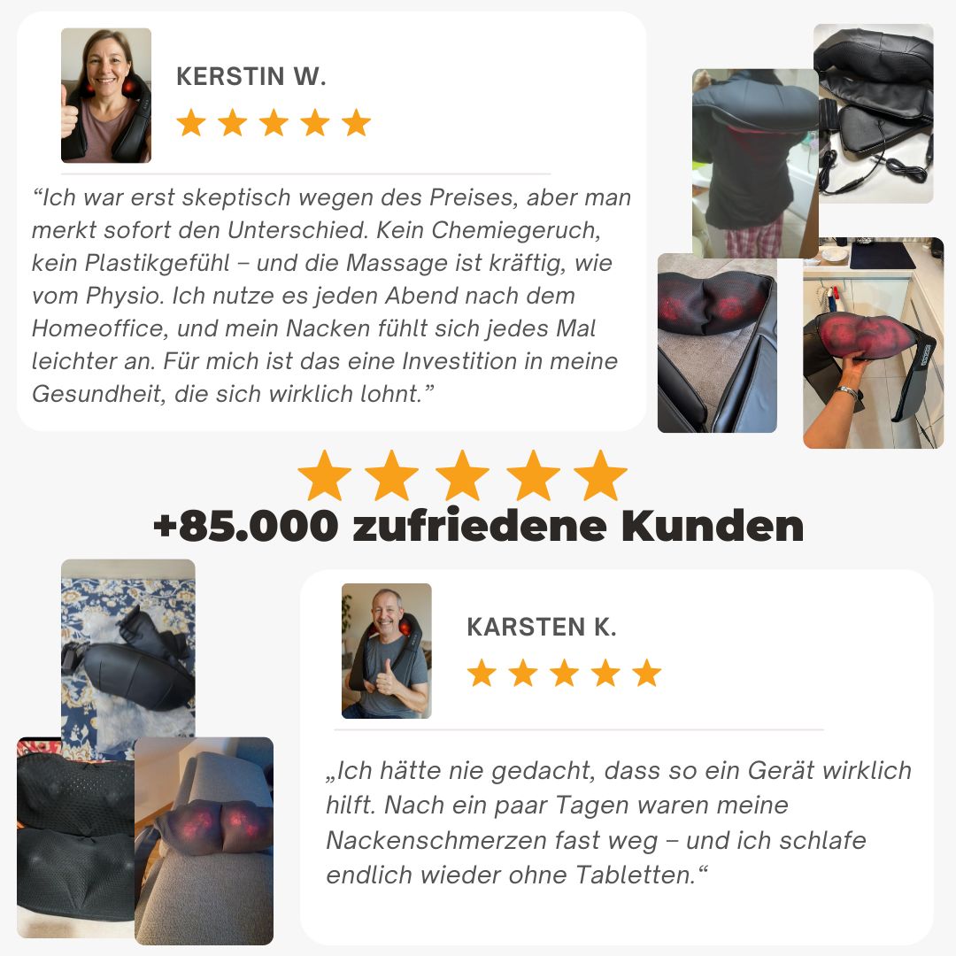 Orthofabrik® Shiatsu Massagegerät Pro