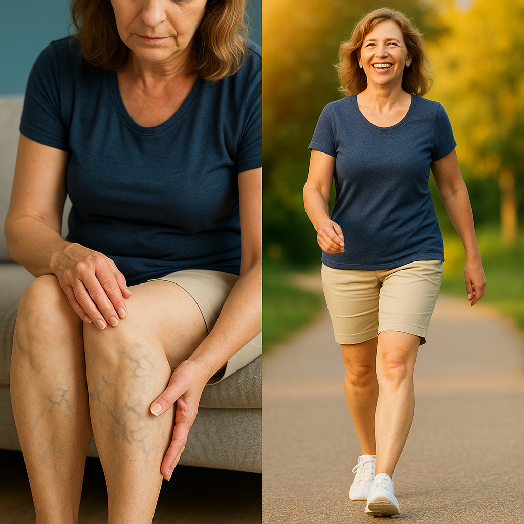 Medizinische Kompressionsstrümpfe gegen Krampfadern